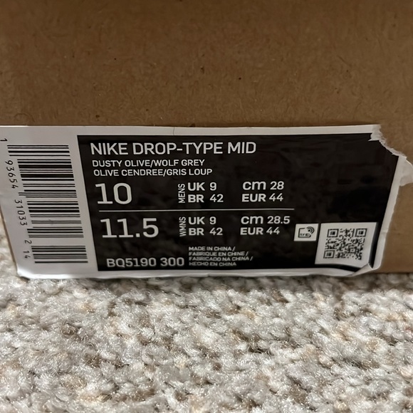 Nike Drop Type Mid Dusty Olive - Picture 6 of 7